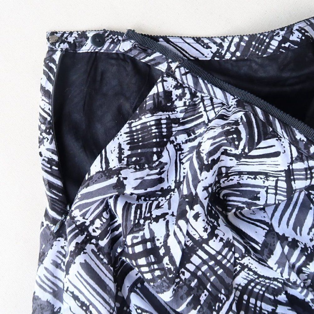 TALBOTS Pleated Cotton/Silk Skirt - Picture 3 of 10